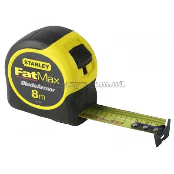 Рулетка измерительная 8 м Stanley FatMax Blade Armor 0-33-728
