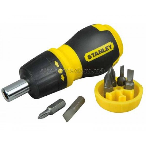 Отвертка держатель STANLEY Multibit Stubby 0-66-358 набор бит