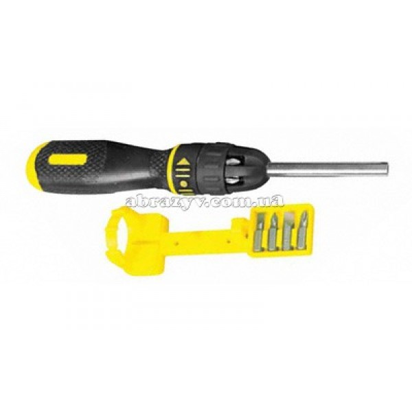 Отвертка держатель STANLEY Multibit 0-68-010 набор бит