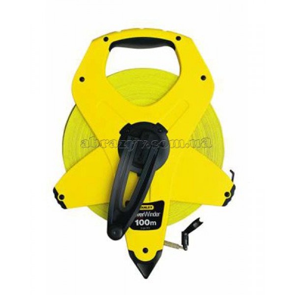 Рулетка измерительная 100 м Stanley PowerWinder Fiberglass 2-34-777