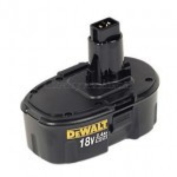 Аккумулятор DeWalt DE9096, NiCd, 18 V, 2,4 Аг, 3000 циклов