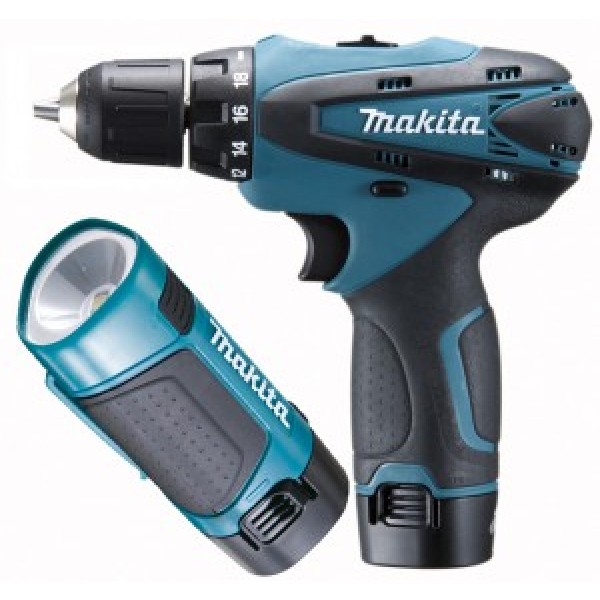 Акумуляторний шурупокрут Makita DF330DWLE