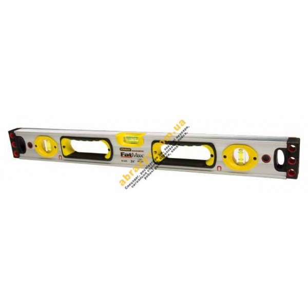 Уровень алюминиевый 3 капсулы 600 мм Stanley FatMax 1-43-525