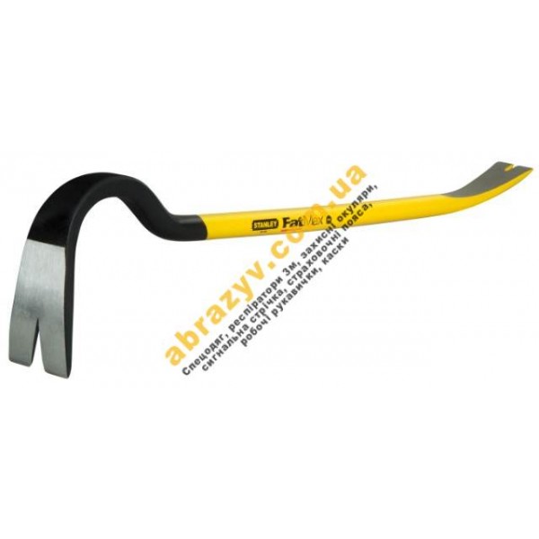 Лом Гвоздодер STANLEY 1-55-513 "Fatmax Wrecking Bar" L=750мм