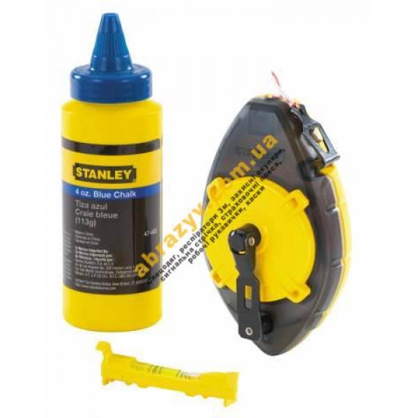 Шнур разметочный 30 м STANLEY Powerwinder 0-47-465