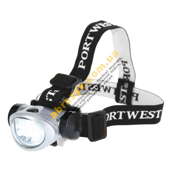 LED фонарик налобный Portwest PA50