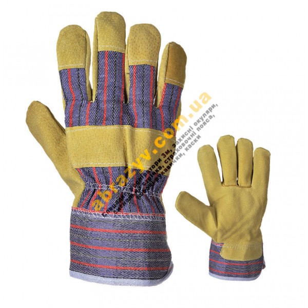 Перчатки рабочие кожаные Portwest Mansuetus Rigger A240