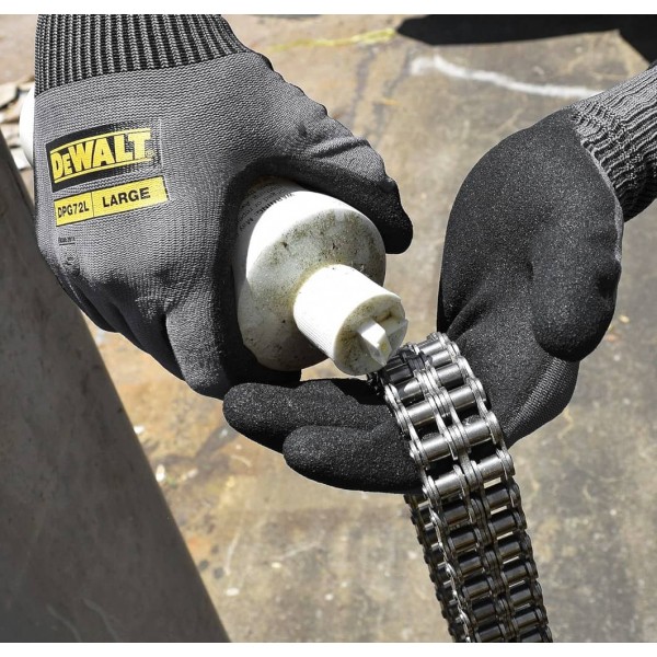Перчатки рабочие нейлон с нитриловым покрытием DeWALT DPG72L