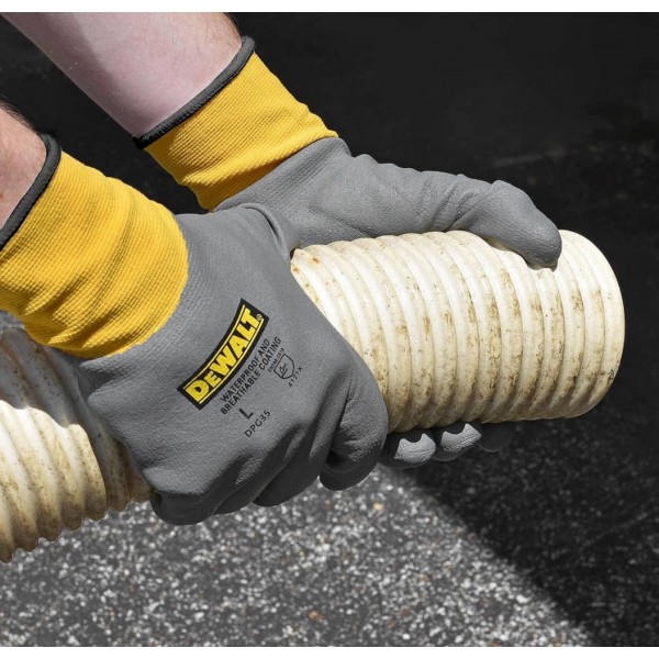 Перчатки рабочие нейлон с нитриловым покрытием DeWALT DPG35L