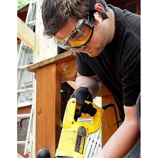 Окуляри захисні Concealer прозорі закриті AS/AF DeWALT DPG82-11D