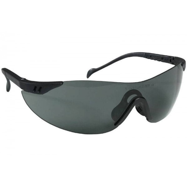 Очки защитные затемненные открытые AS Lux Optical Stylux 60513