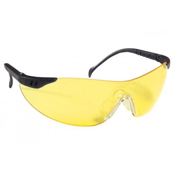 Окуляри захисні спортивні відкриті жовті AS Lux Optical Stylux 60516