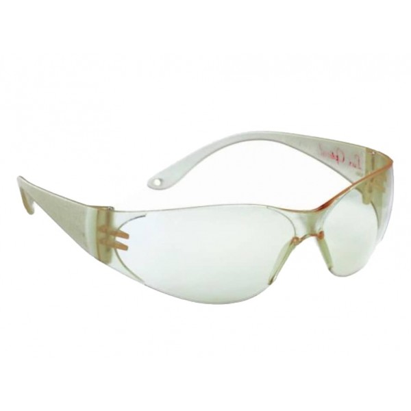 Очки защитные открытые желтые Lux Optical Pokelux 60551
