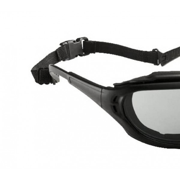 Очки защитные MADLUX затемненные закрытие AF Lux Optical Madlux 60973