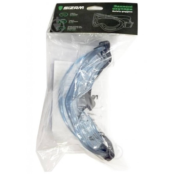 Защитные очки 35057 прозрачные закрытые AS/AF Sizam Super Vision 2890