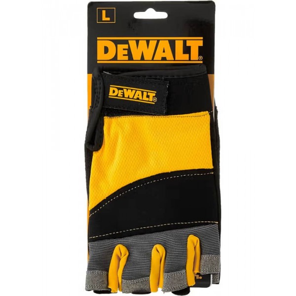 Перчатки рабочие без пальцев универсальные DeWALT DPG213L