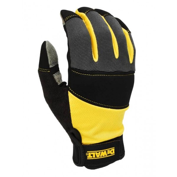 Перчатки рабочие с накладками универсальные DeWALT DPG215L