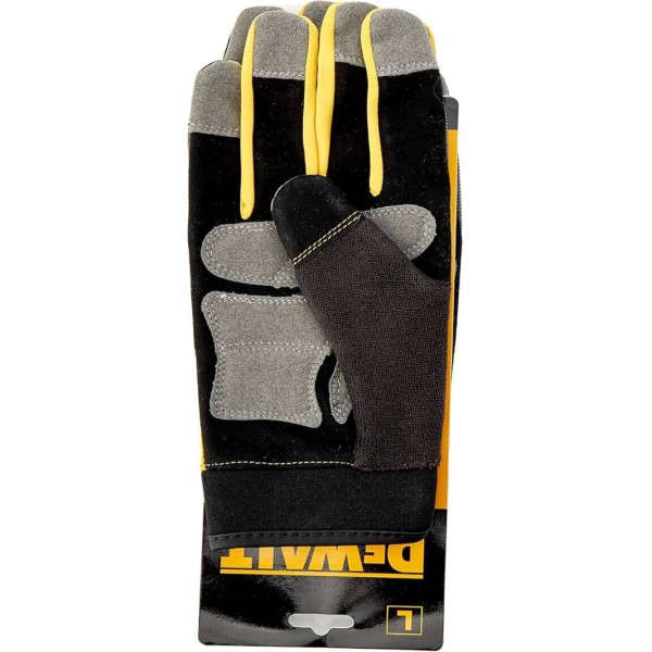 Перчатки рабочие с накладками универсальные DeWALT DPG215L