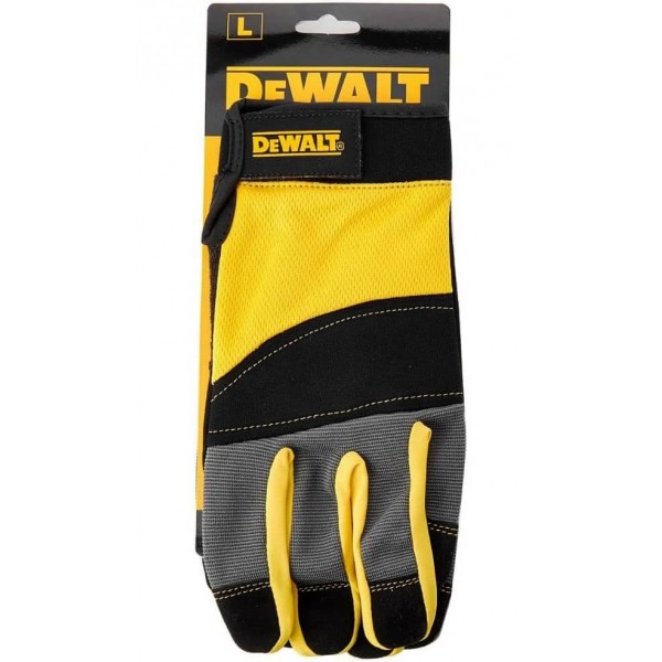 Перчатки рабочие с накладками универсальные DeWALT DPG215L