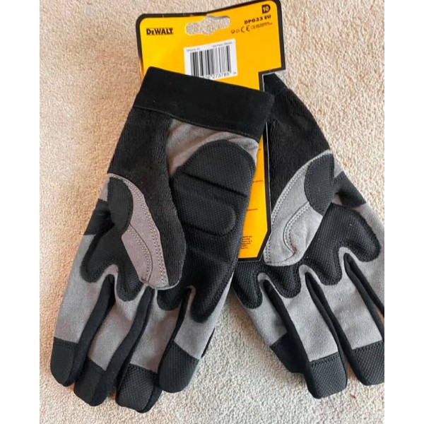 Перчатки рабочие с накладками ToughThread универсальные DeWALT DPG33L