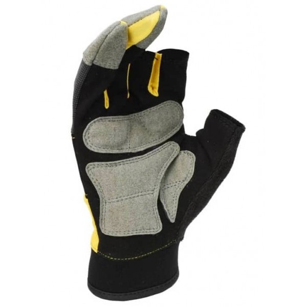 Перчатки рабочие частично без пальцев универсальные DeWALT DPG214L
