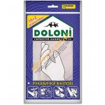 Перчатки одноразовые виниловые Doloni 4558