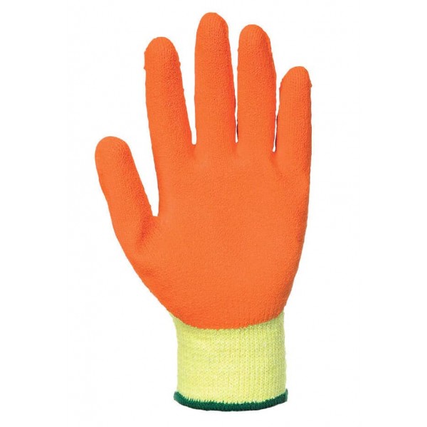 Перчатки рабочие Classic Grip с латексным покрытием желтый-оранжевый Portwest A150