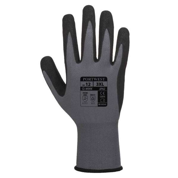 Перчатки защитные нитриловые Portwest Dermiflex Aqua AP62