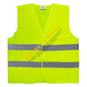 Сигнальний жилет безпеки салатовий