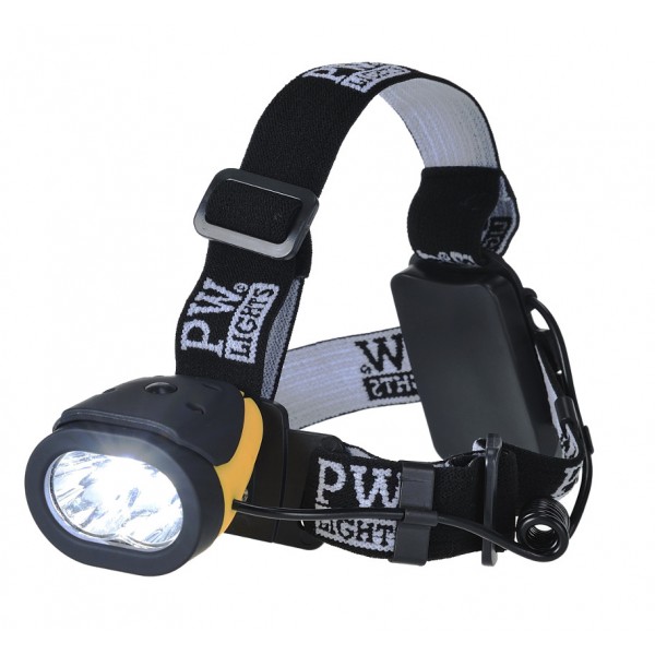 LED фонарик светодиодный Portwest Dual Power PA63 налобный