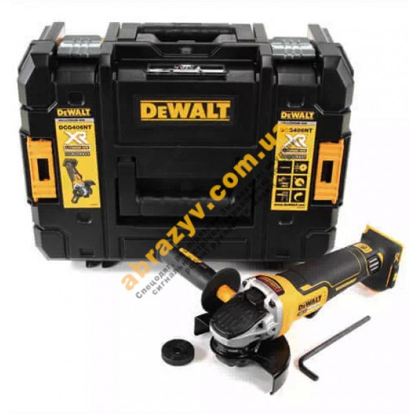 Угловая шлифмашина (болгарка) DeWALT DCG406NT аккумуляторная