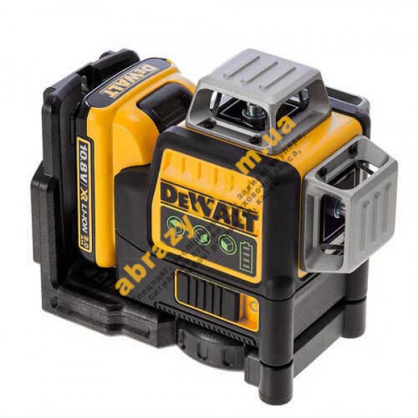 Лазер самовирівнюючий DeWALT DCE089D1G 3-х площинний