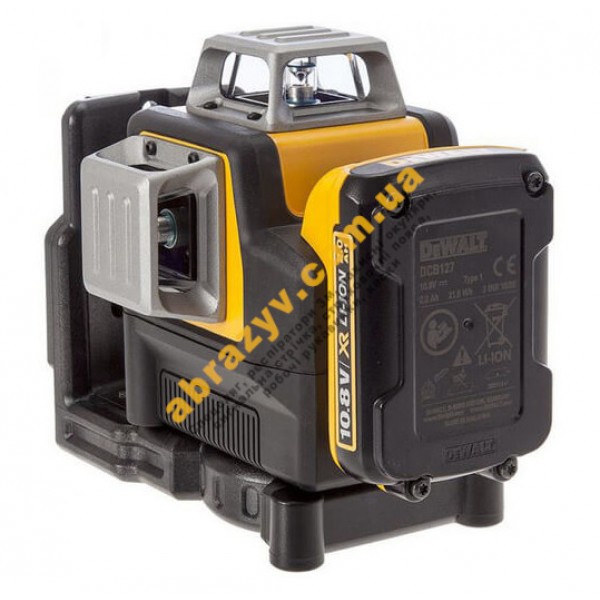 Лазер самовирівнюючий DeWALT DCE089D1R 3-х площинний червоний