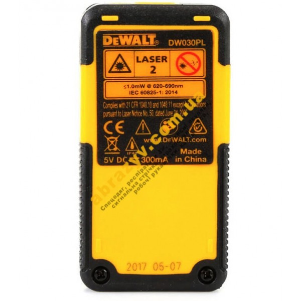 Далекомір лазерний DeWALT DW030PL