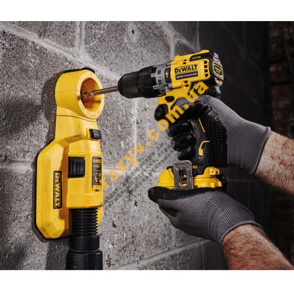 Дрель-шуруповерт бесщёточная DeWALT DCD706D2 ударная