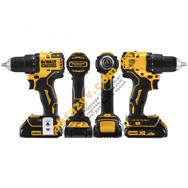 Дрель-шуруповёрт бесщёточная DeWALT DCD708S2T аккумуляторная