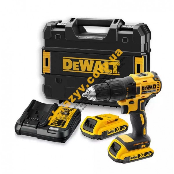 Аккумуляторная дрель-шуруповерт DeWALT DCD777D2T