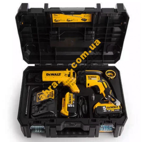 Шуруповерт аккумуляторный DeWALT DCF620P2K бесщеточный