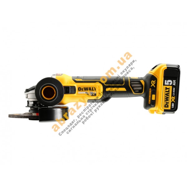 Угловая шлифмашина (болгарка) DeWALT DCG405P3 аккумуляторная