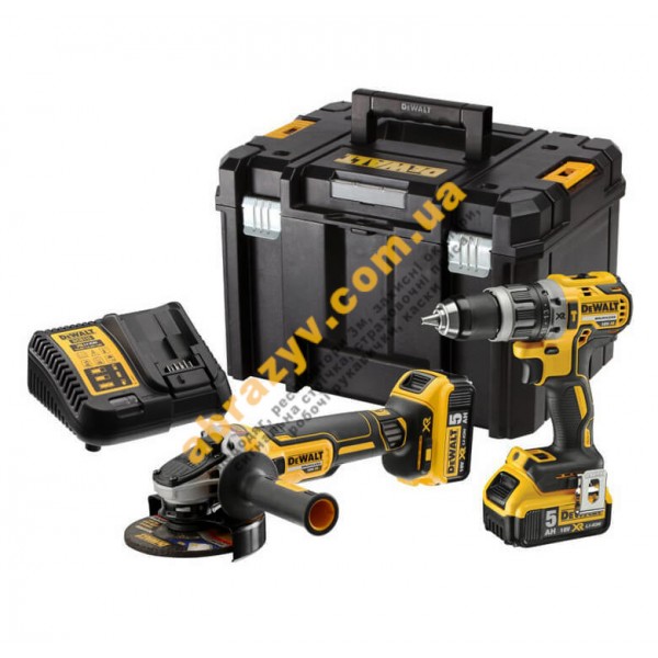 Набор из двух инструментов бесщеточных DeWALT DCK2080P2T