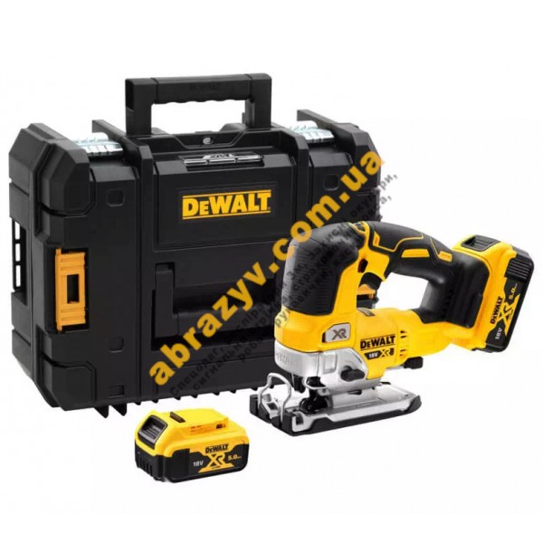 Пила лобзиковая аккумуляторная DeWALT DCS334P2