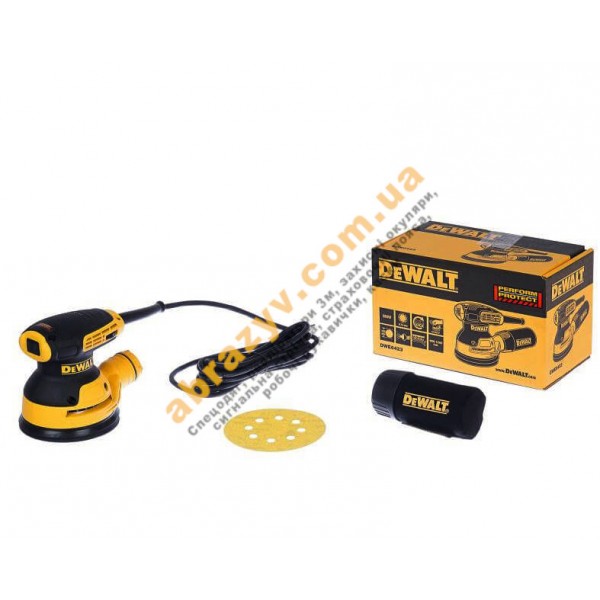 Шлифмашина эксцентриковая DeWALT DWE6423