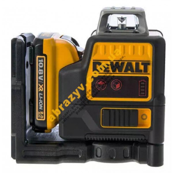 Лазер самовыравнивающийся DeWALT DCE0811D1R 2-х плоскостной красный