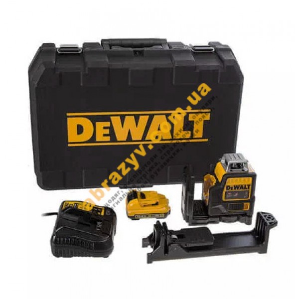 Лазер самовыравнивающийся DeWALT DCE0811D1R 2-х плоскостной красный