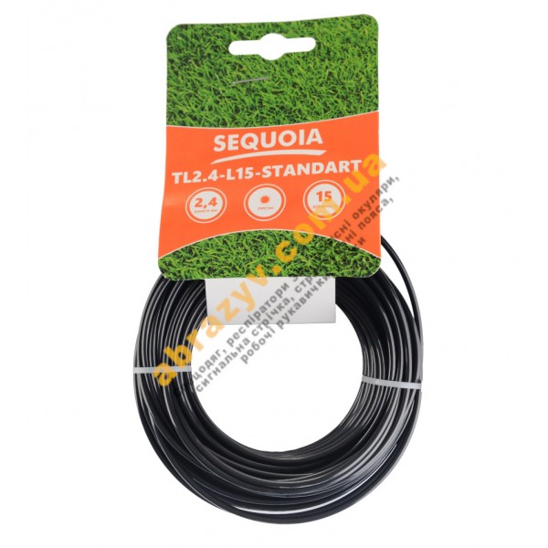 Жилка косильна Sequoia TL2.4-L15-Standart