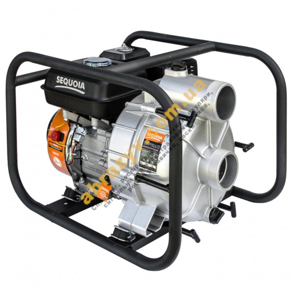 Мотопомпа бензиновая Sequoia SPP1100D для грязной воды