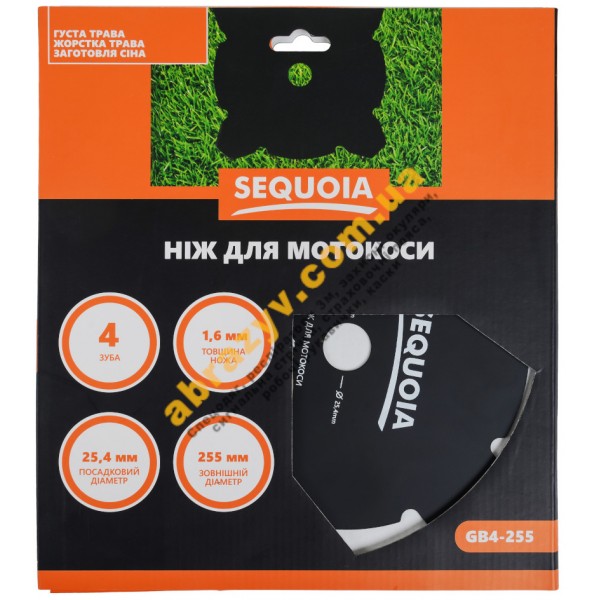 Нож для мотокосы Sequoia GB4-255