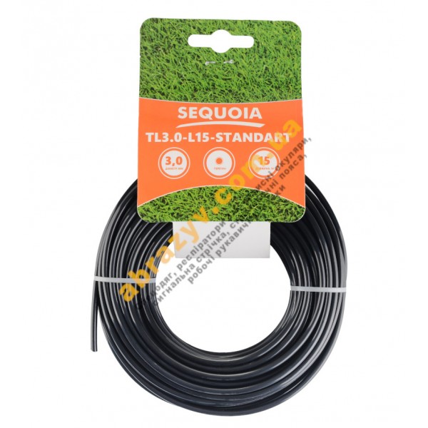 Леска косильная Sequoia TL3.0-L15-Standart