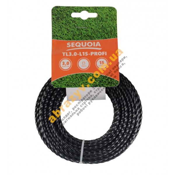 Леска косильная Sequoia TL3.0-L15-Profi